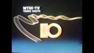 WTHI Channel 10 Terre Haute 1984 Station ID