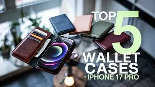 Пять лучших чехлов-кошельков для iPhone 17 Pro!