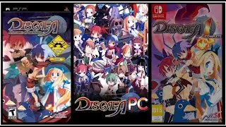 Disgaea 1 Comparsion/ PSP vs PC vs COMPLETE
