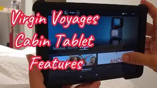 Раскрыты функции планшета для управления каютой Virgin Voyages!