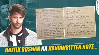 Hritik Roshan Ne Share Kiya 25 Years Old Handwritten Note From The Set Kaho Na Pyaar