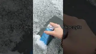 ❄️POV: Kiedy zima Cię zaskoczyła❄️| eZebra.pl 🦓