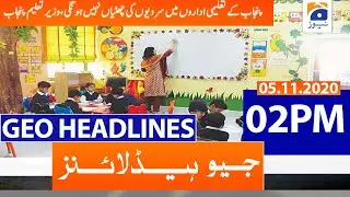 Geo Headlines 02 PM | 5th November 2020