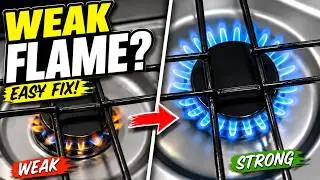 How to Fix a Low Flame on a Camp Gas Stove - RV Stove Low Flame problem repairing