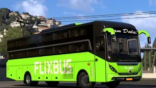 WORLD FAMOUS FLIX BUS OPERATOR NOW IN INDIA - RAM DALAL MG GLIDERZ BHARAT BENZ AC SLEEPER BUS #ets2