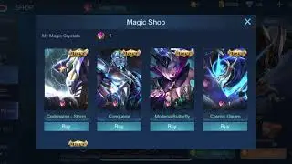 Gusion legendary Skin Magic wheel 2020