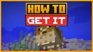 🟨 HOW to get PUFFERFISH in Minecraft JAVA, BEDROCK, MCPE+, Switch