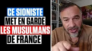 SCANDALE : Ce RABBIN MET en GARDE les MUSULMANS de FRANCE