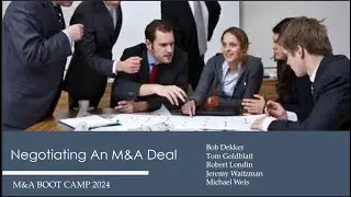Negotiating an M&A Deal 2024