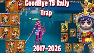 Titans Vs F2p T5 Rally Trap | The Downfall Of Lords Mobile 