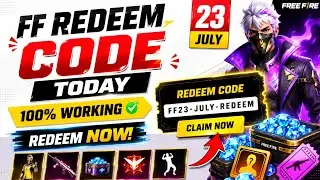 FF REDEEM CODE TODAY | Free Fire Redeem Code 23 July 2026 | Free Rewards & Diamonds || 2026