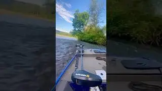 Outboard Jet Boat In Extreme Shallows