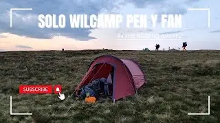 Pen Y Fan Wild Camp in the Robens Arch 2