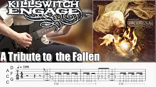 A Tribute to the Fallen / Killswitch engage (screen TABs | guitar lesson)