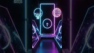 Mirror Bounce &mdash; Impossible Ping-Pong Through Neon Hoops