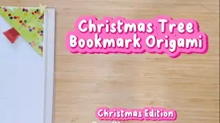 Origami Bookmark Christmas Tree | Easy Origami Tutorials
