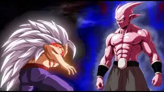 Gohan scares Whis when he receives the powers of Akumo, the Saiyan ancestor