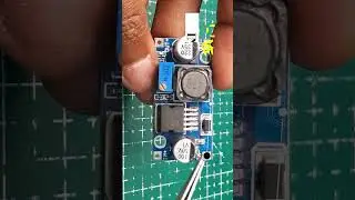 How to use LM2596 DC DC buck converter Step Down Voltage #electronic    #arduino #buck  #diy #5volt