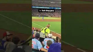 Hot dog guy #shorts #baseball