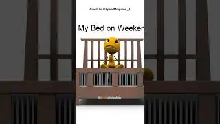 My Bed at different times 😣😖😫🤤 (Animation Meme) #memeanimation
