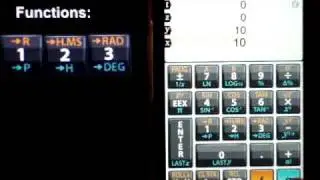 Active RPN Calculator Functions