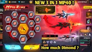NEW MP40 RING EVENT FREE FIRE| FREE FIRE NEW EVENT| FF NEW EVENT TODAY|NEW FF EVENT|GARENA FREE FIRE