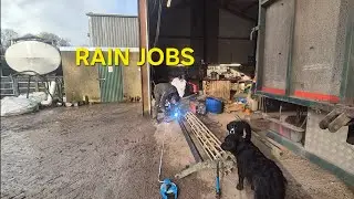 Getting some wet day jobs done 