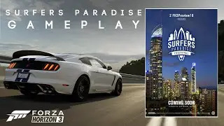 SURFERS PARADISE GAMEPLAY AND DOMS CHARGER - FORZA HORIZON 3 (DIRECT FEED/CAPTURE)
