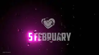 🎂 5 February Happy Birthday status | 30sec black screen WhatsApp status | Best Birthday Wishes