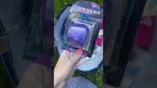 Gem Dig Kit 💎 #asmrshorts #gemdigkit #digkit #toyunboxing #surprisetoys #digit #gemmasummeropens