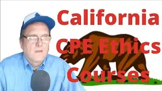 California CPE Ethics Courses from Cpethink.com