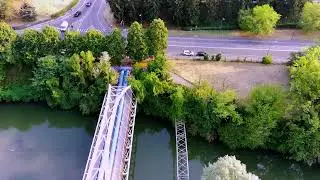 Parco della Pellerina / Parco Carrara - TORINO - Drone view - 4k - Fimi X8 Mini