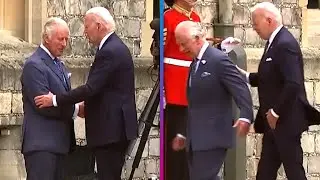 President Joe Biden Causes STIR by Patting King Charles on the Back!