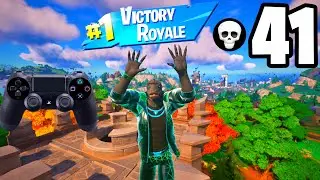 41 Kill Solo Squads Neon Citrus Thunder Skin Gameplay 