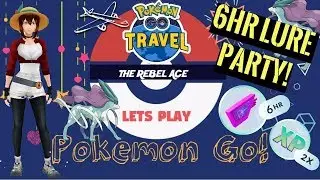 SIX Hour Lure Party!!! - Pokemon Go Travel