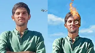 Picsart editing - fire face effect | Picsart editing tutorial 2020