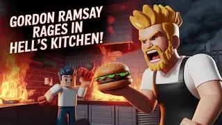 🔥Gordon Ramsay RAGES in Hell&rsquo;s Kitchen?! | Roblox Chaos & Kitchen Fails! 🍳😂