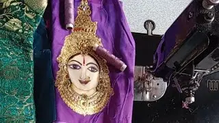 Vk.kaviya Art 😊30 second la laining blouse stitching pannuvathu yeppadi in live video...