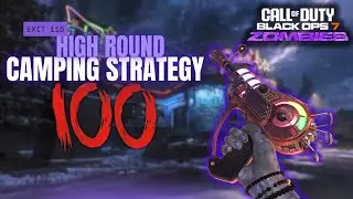 HIGH ROUND Camping Strategy on EXIT 115! (EASY Round 50) Call of Duty Black ops 7 Zombies
