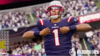 Cam Newton Going Crazy Madden 21 Gameplay!!!