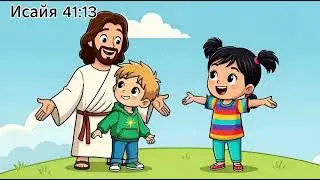 Исаия 41:13 &ndash; Учим стихи из Библии с песней (на немецком и русском) | WERA Kids