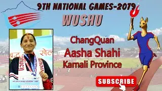 9th National Games #WUSHU #Changquan @Aasha Shahi