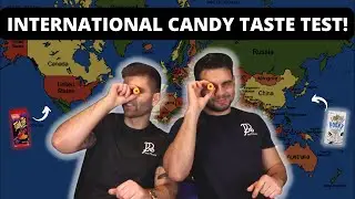International Candy Taste Test! #tastetest #aroundtheworld