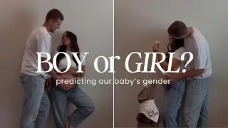 BOY OR GIRL? | TESTING OLD WIVES TALES GENDER PREDICTIONS