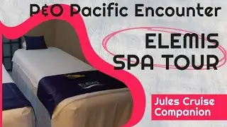 Exploring a Cruise Ship: SPA TOUR On Pacific Encounter @julescruisecompanion#cruise #cruiseship