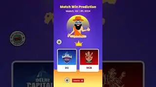 Baba ipl prediction #dc vs #rcb #match-62 #trendingshorts