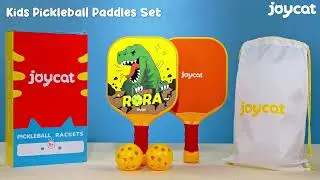 🌞Outdoor Fun with Kids Pickleball! Joycat Paddle Set for Family Play #joycat #pickleball