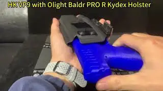 HK VP9 Kydex Holster for Olight Turbo, PL Pro & PL-3S