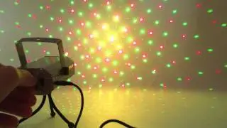 LASER PROJEKTOR STUDYJNY CZERWONY ZIELONY