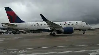DELTA AIRLINES AIRBUS A220-100 TOUR PART #2 AT THE ATLANTA AIRPORT ATLANTA,GA. 11-7-2018